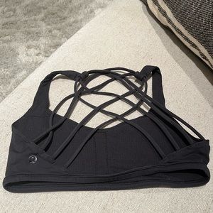 LuluLemon free to be wild black bra